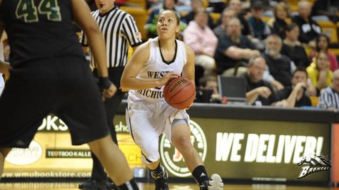 Western Michigan junior guard Corie Buchanan, who scored 14 points in a losing effort against IUPUI on Wednesday, December 5, 2012, as the Broncos fell 75-67. (Photo courtesy of www.wmubroncos.com) Western Michigan junior guard Corie Buchanan, who scored 14 points in a losing effort against IUPUI on Wednesday, December 5, 2012, as the Broncos fell 75-67. (Photo courtesy of www.wmubroncos.com)