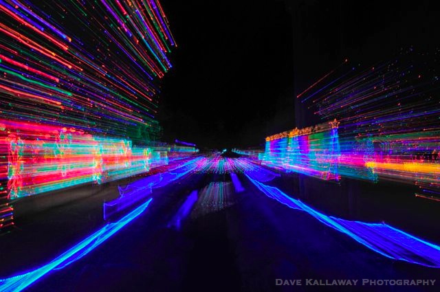 It's like the "heading to another galaxy" effect!! LOL