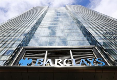 Barclays bank headquarters in Canary Wharf, east London August 30, 2012. REUTERS/Olivia Harris Barclays bank headquarters in Canary Wharf, east London August 30, 2012. REUTERS/Olivia Harris