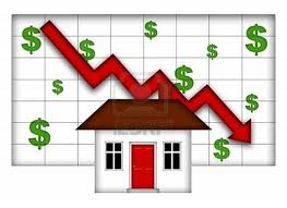 property values down property values down