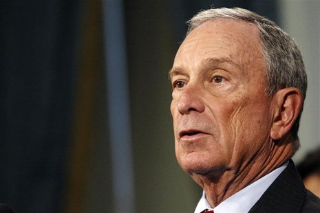 New York Mayor Michael Bloomberg speaks to the media during a news conference about Updates to New Yorkers on Preparations for Hurricane San New York Mayor Michael Bloomberg speaks to the media during a news conference about Updates to New Yorkers on Preparations for Hurricane San