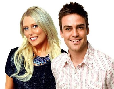 2day FM radio hosts Mel Greig (L) and Michael Christian, pose in Sydney in this picture obtained by Reuters on December 8, 2012. REUTERS/Sou 2day FM radio hosts Mel Greig (L) and Michael Christian, pose in Sydney in this picture obtained by Reuters on December 8, 2012. REUTERS/Sou