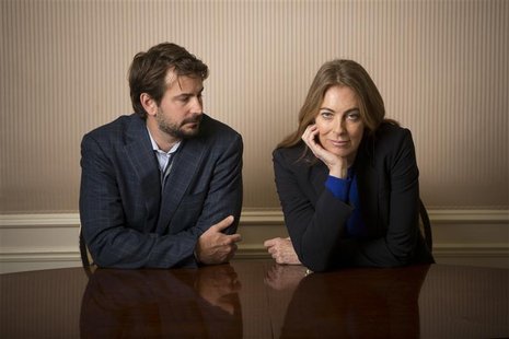 Screenwriter Mark Boal and Director Kathryn Bigelow pose for photos for their new film 'Zero Dark Thirty' in New York December 4, 2012. REUT Screenwriter Mark Boal and Director Kathryn Bigelow pose for photos for their new film 'Zero Dark Thirty' in New York December 4, 2012. REUT