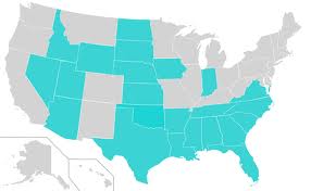 The blue states in this map are states that already have right to work laws in place. The blue states in this map are states that already have right to work laws in place.