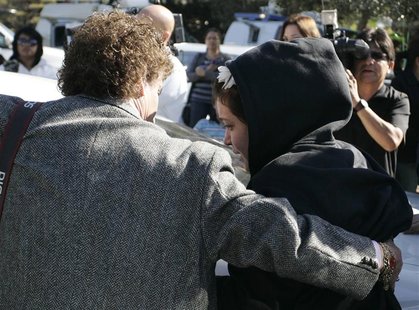 Jacqueline Rivera, daughter of Jenni Rivera, arrives at the home of Jenni Rivera's mother, in Lakewood, California, December 10, 2012. REUTE Jacqueline Rivera, daughter of Jenni Rivera, arrives at the home of Jenni Rivera's mother, in Lakewood, California, December 10, 2012. REUTE