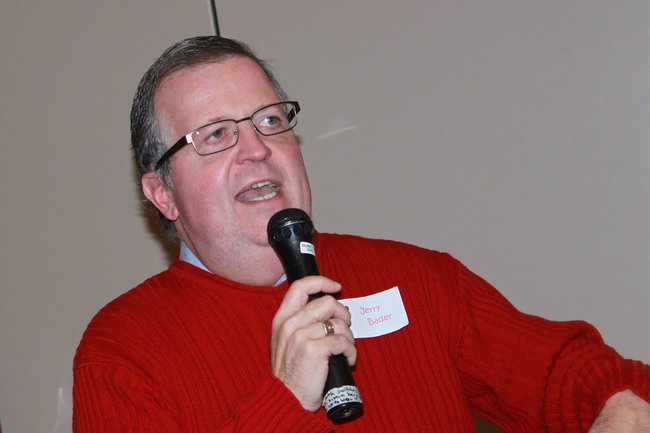 Jerry Bader hosted the event