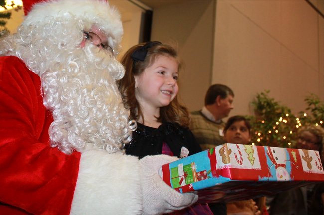 Santa brought presents 