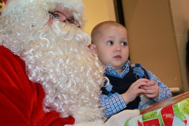Santa brought presents 