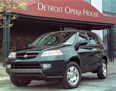 Honda Motor Co. Ltd. introduced the Acura luxury division's first SUV, the 2001 MDX, September 14, 2000 to automotive press in Detroit. REUT Honda Motor Co. Ltd. introduced the Acura luxury division's first SUV, the 2001 MDX, September 14, 2000 to automotive press in Detroit. REUT