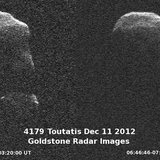The asteroid Toutatis is captured by NASA's Goldstone radar as it passes by Earth on December 11, 2012. REUTERS/NASA/JPL/Caltech/Handout The asteroid Toutatis is captured by NASA's Goldstone radar as it passes by Earth on December 11, 2012. REUTERS/NASA/JPL/Caltech/Handout