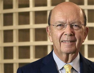 Billionaire U.S. investor Wilbur Ross poses for a photo after an interview with Reuters on the sidelines of a conference at a hotel in Singa Billionaire U.S. investor Wilbur Ross poses for a photo after an interview with Reuters on the sidelines of a conference at a hotel in Singa