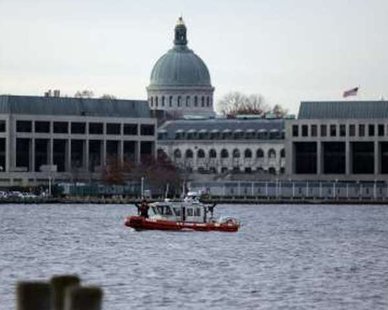 A U.S. Coast Guard boat patrols outside the U.S. Naval Academy in Annapolis, Maryland REUTERS/Molly Riley A U.S. Coast Guard boat patrols outside the U.S. Naval Academy in Annapolis, Maryland REUTERS/Molly Riley