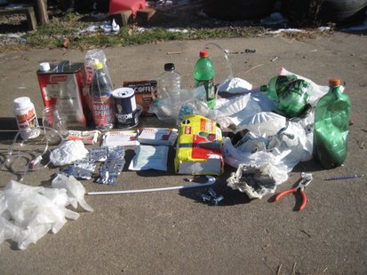 What every well equipped Meth Cook needs, was found in the two homes in Hartford. What every well equipped Meth Cook needs, was found in the two homes in Hartford.