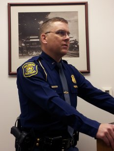State Police Lieutenant Jim Coleman