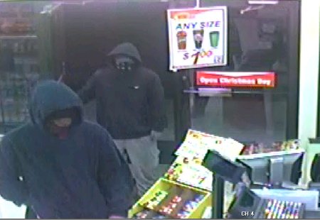 County Deputies say this is from the surveillance video of the robbery. County Deputies say this is from the surveillance video of the robbery.