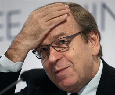 European Central Bank Governing Council member Erkki Liikanen at the Conference on European Economic Integration (CEEI) in Vienna, in this N European Central Bank Governing Council member Erkki Liikanen at the Conference on European Economic Integration (CEEI) in Vienna, in this N