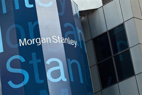 Morgan Stanley's New York headquarters are seen at the corner of 48th Street and Broadway in New York May 22, 2012. REUTERS/Andrew Burton Morgan Stanley's New York headquarters are seen at the corner of 48th Street and Broadway in New York May 22, 2012. REUTERS/Andrew Burton