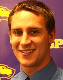UWSP Mens Basketball Player Austin Ryf, photo courtesy UWSP Athletic Department. UWSP Mens Basketball Player Austin Ryf, photo courtesy UWSP Athletic Department.