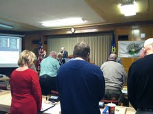 County Board stands in silence to remember Newtown County Board stands in silence to remember Newtown