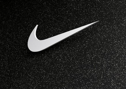 The company logo of Nike is shown at the U.S. Olympic athletics trials in Eugene, Oregon June 21, 2012. REUTERS/Mike Blake The company logo of Nike is shown at the U.S. Olympic athletics trials in Eugene, Oregon June 21, 2012. REUTERS/Mike Blake