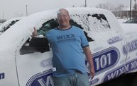 How did we measure the snowfall on 12/20/12?  With our Otis-ometer named Snowtis of course. 15