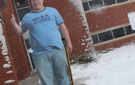 How did we measure the snowfall on 12/20/12?  With our Otis-ometer named Snowtis of course. 13