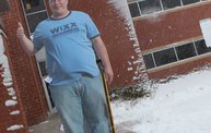 How did we measure the snowfall on 12/20/12?  With our Otis-ometer named Snowtis of course. 13