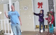 How did we measure the snowfall on 12/20/12?  With our Otis-ometer named Snowtis of course. 9