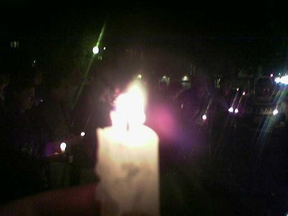 Candlelight vigil Candlelight vigil