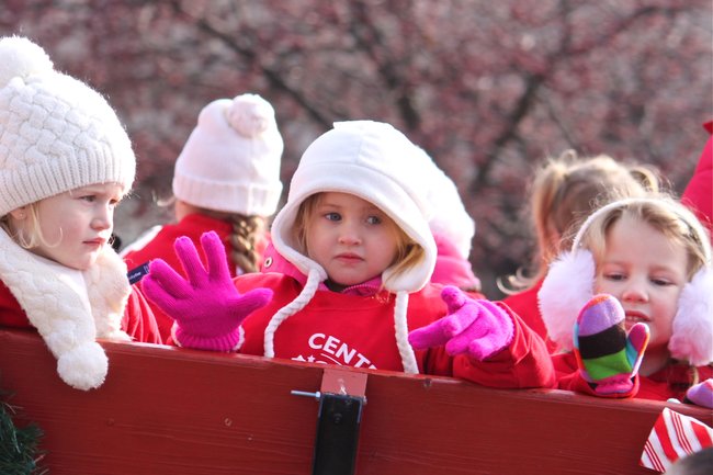 Caught at the Green Bay Holiday Parade