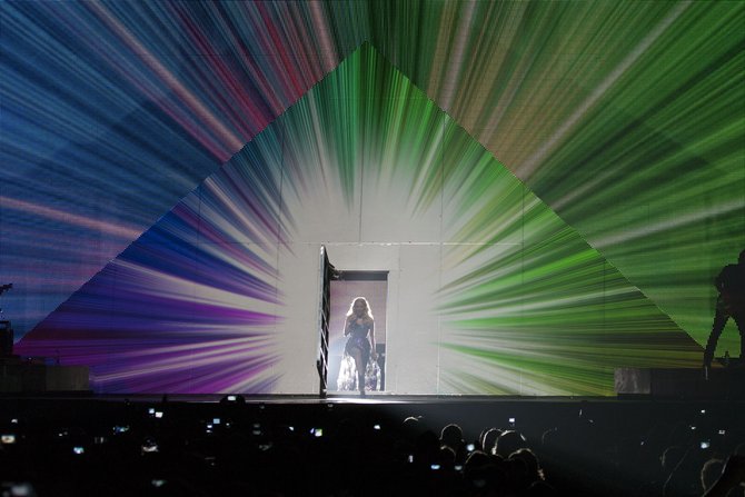Carrie Underwood at the Resch Center