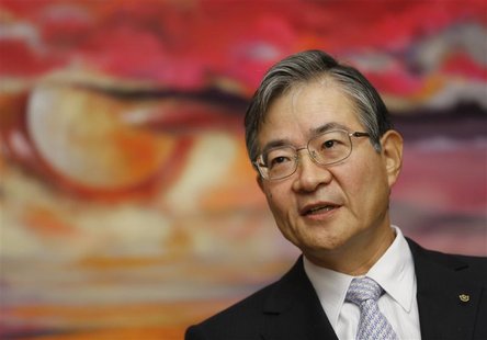 Daiwa Securities Group Chief Executive Takashi Hibino speaks during an interview with Reuters at the company headquarters in Tokyo December Daiwa Securities Group Chief Executive Takashi Hibino speaks during an interview with Reuters at the company headquarters in Tokyo December