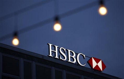 A HSBC logo is seen on the Private Bank Building in Geneva March 28, 2011. REUTERS/Denis Balibouse A HSBC logo is seen on the Private Bank Building in Geneva March 28, 2011. REUTERS/Denis Balibouse