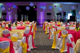Inside The Rose Garden's banquet hall, photo from The Rose Garden. Inside The Rose Garden's banquet hall, photo from The Rose Garden.