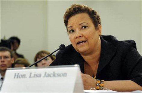 U.S. Environmental Protection Agency Administrator Lisa Jackson testifies at a hearing of the House Subcommittee on Oversight and Investigat U.S. Environmental Protection Agency Administrator Lisa Jackson testifies at a hearing of the House Subcommittee on Oversight and Investigat