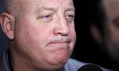Bill Daly, deputy commissioner of the NHL, speaks to the media in New York November 11, 2012. REUTERS/Carlo Allegri Bill Daly, deputy commissioner of the NHL, speaks to the media in New York November 11, 2012. REUTERS/Carlo Allegri