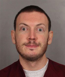 James Holmes, suspect in a July 20 shooting rampage at a movie theatre which left 12 people dead and 70 more wounded, is seen in this undate James Holmes, suspect in a July 20 shooting rampage at a movie theatre which left 12 people dead and 70 more wounded, is seen in this undate