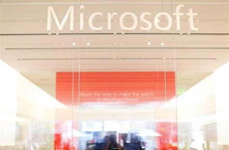 The interior of a Microsoft retail store is seen in San Diego January 18, 2012. REUTERS/Mike Blake The interior of a Microsoft retail store is seen in San Diego January 18, 2012. REUTERS/Mike Blake