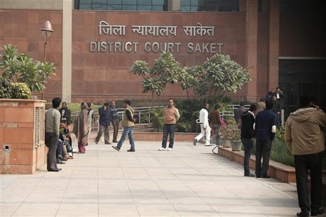 People arrive at a district court in New Delhi January 3, 2013. The December 16 attack on the physiotherapy student and a male companion pro People arrive at a district court in New Delhi January 3, 2013. The December 16 attack on the physiotherapy student and a male companion pro