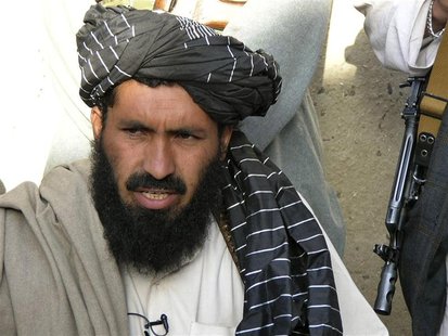 Pro-Taliban Pakistani tribal leader Maulvi Nazir Wazir, also known as Mullah Nazir, speaks during a news conference in Wana, the main town o Pro-Taliban Pakistani tribal leader Maulvi Nazir Wazir, also known as Mullah Nazir, speaks during a news conference in Wana, the main town o