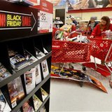 A 'Black Friday' sale sign is seen inside a Target store in Westbury, New York November 23, 2012. REUTERS/Shannon Stapleton A 'Black Friday' sale sign is seen inside a Target store in Westbury, New York November 23, 2012. REUTERS/Shannon Stapleton