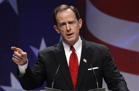 U.S. Senator Pat Toomey (R-PA) speaks to the 38th annual Conservative Political Action Conference meeting at the Marriott Wardman Park Hotel U.S. Senator Pat Toomey (R-PA) speaks to the 38th annual Conservative Political Action Conference meeting at the Marriott Wardman Park Hotel