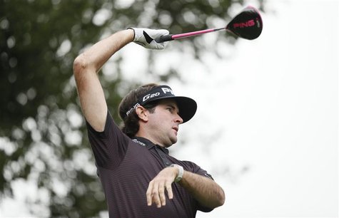 Bubba Watson of the U.S. tees off on the second hole during the second round of the World Challenge golf tournament in Thousand Oaks, Califo Bubba Watson of the U.S. tees off on the second hole during the second round of the World Challenge golf tournament in Thousand Oaks, Califo