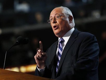 Governor of Illinois Pat Quinn addresses the first session of the Democratic National Convention in Charlotte, North Carolina, September 4, Governor of Illinois Pat Quinn addresses the first session of the Democratic National Convention in Charlotte, North Carolina, September 4,