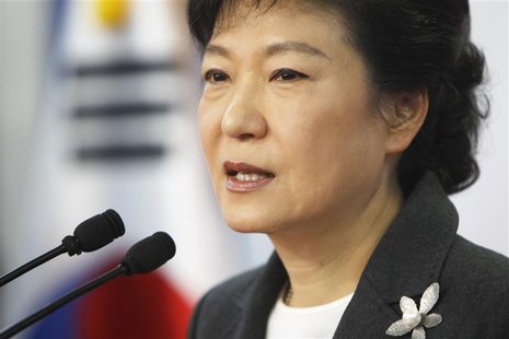 South Korea's conservative President-elect Park Geun-hye speaks during a news conference at the main office of ruling Saenuri Party in Seoul South Korea's conservative President-elect Park Geun-hye speaks during a news conference at the main office of ruling Saenuri Party in Seoul