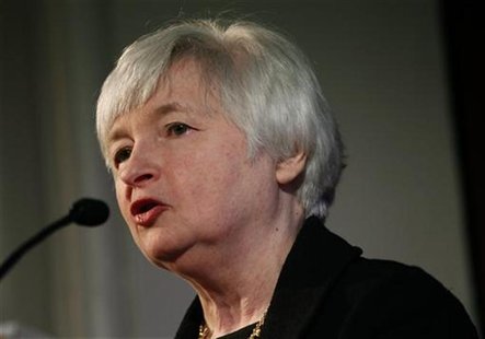 Janet Yellen, vice chair of the Board of Governors of the U.S. Federal Reserve System, speaks at the University of California Berkeley Haas Janet Yellen, vice chair of the Board of Governors of the U.S. Federal Reserve System, speaks at the University of California Berkeley Haas
