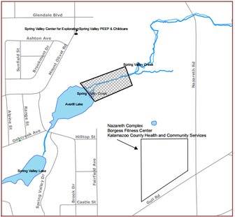 Crosshatched area on map should be avoided until further notice. Crosshatched area on map should be avoided until further notice.