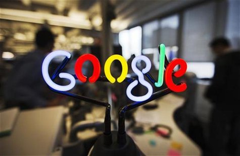A neon Google logo is seen at the new Google office in Toronto, November 13, 2012. REUTERS/Mark Blinch A neon Google logo is seen at the new Google office in Toronto, November 13, 2012. REUTERS/Mark Blinch