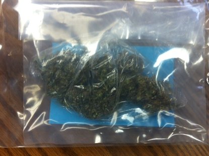 Police Photo of marijuana seized from Portage Teenager's Jeep. Police Photo of marijuana seized from Portage Teenager's Jeep.