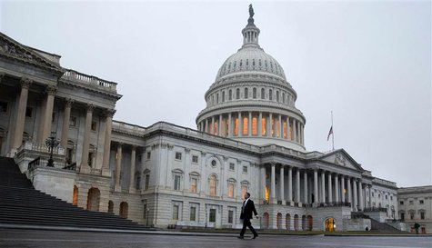 A man walks past the U.S. Capitol Building in Washington December 17, 2012. REUTERS/Joshua Roberts A man walks past the U.S. Capitol Building in Washington December 17, 2012. REUTERS/Joshua Roberts